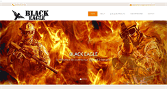 Desktop Screenshot of black-eagle-paintball.com
